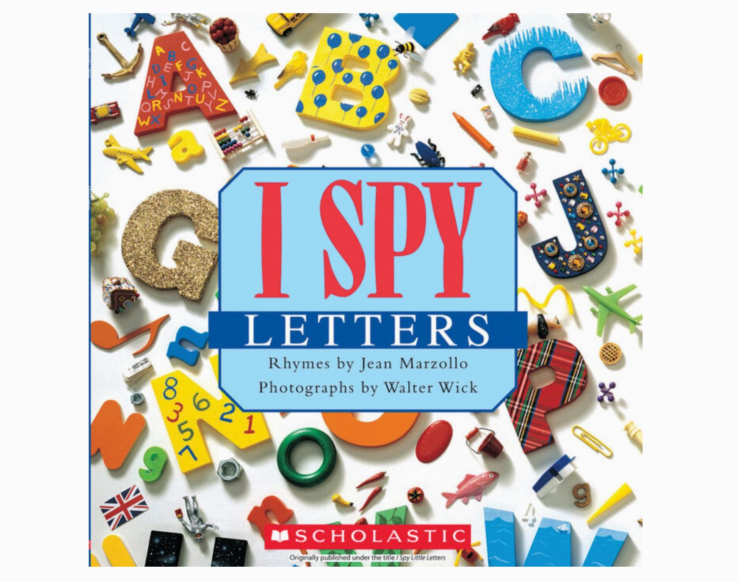 I Spy Letters Book