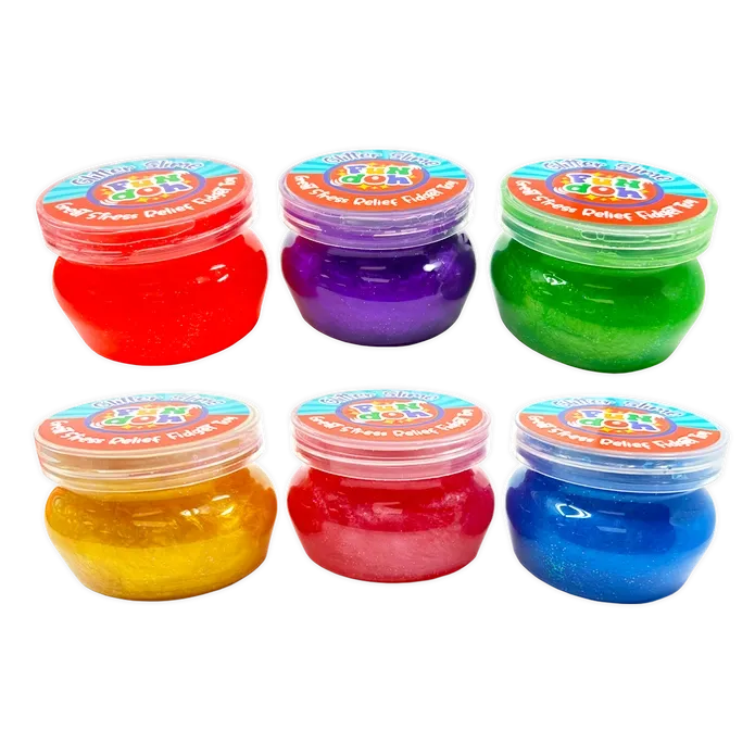 So Much Fun! Fun Doh Fidget Glitter Slime