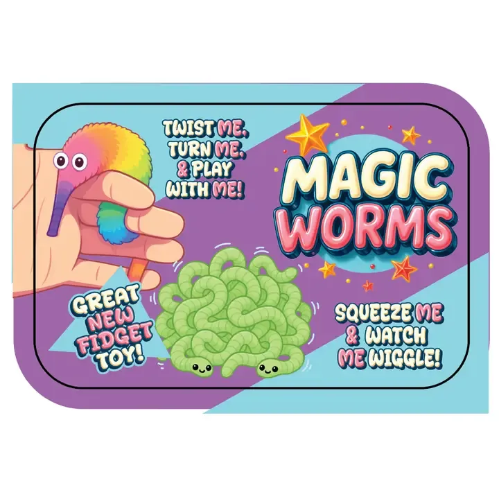 So Much Fun! Magic Worms Fidget Toy