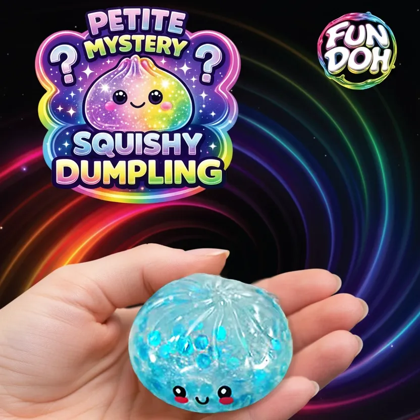 Fun Doh Squishy Mystery Mini Petite 2.5" Dumpling