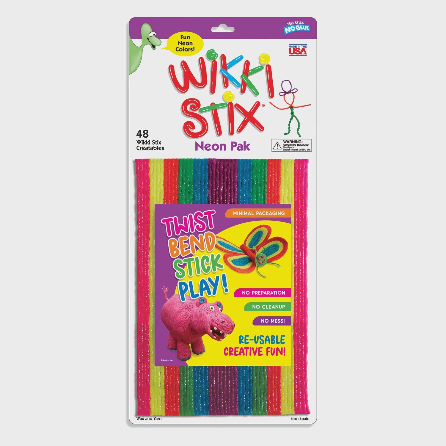 Neon Pak Wikki Stix