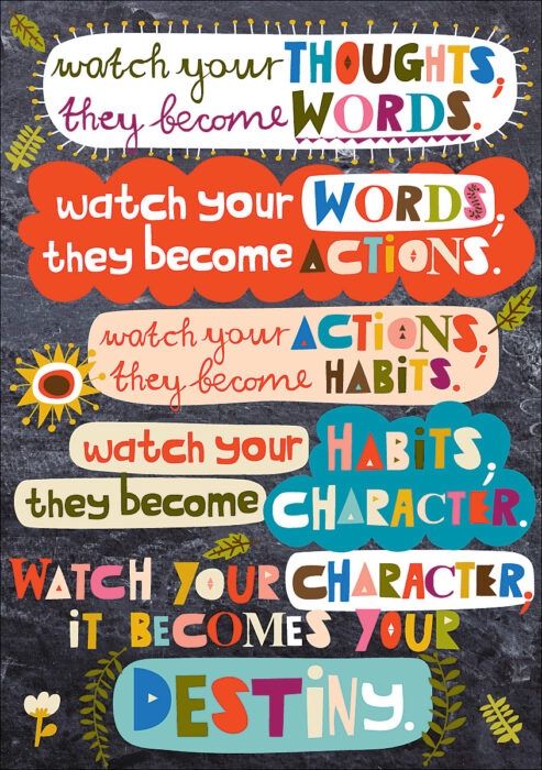 Watch Your Thoughts POP! Poster