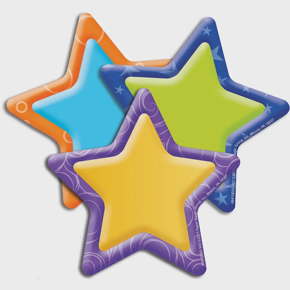 Color My World Star Asst Cut-Outs