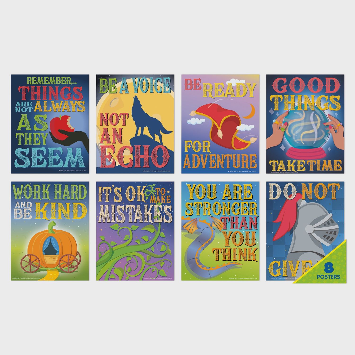 Once Upon A Dream Mini Poster Set