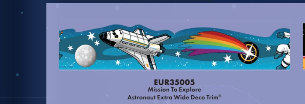 Astronaut Deco Trim Mission to Explore