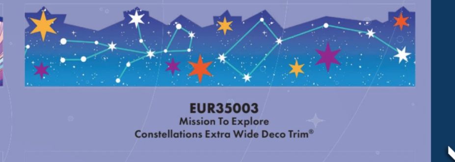 Constellations Deco Trim Mission to Explore