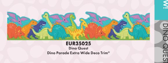 Dino Parade Deco Trim Dino Quest