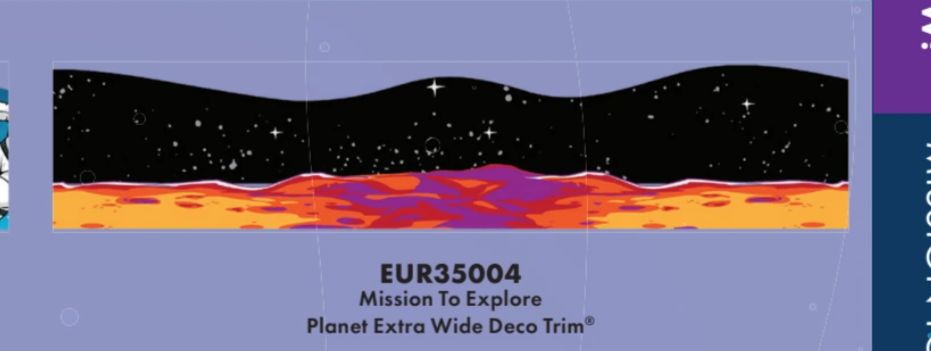Planet Deco Trim Mission to Explore