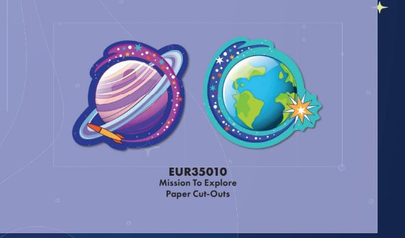 Mission to Explore Cut Outs