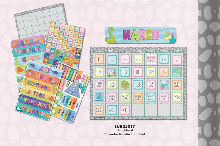 Dino Quest Calendar Set
