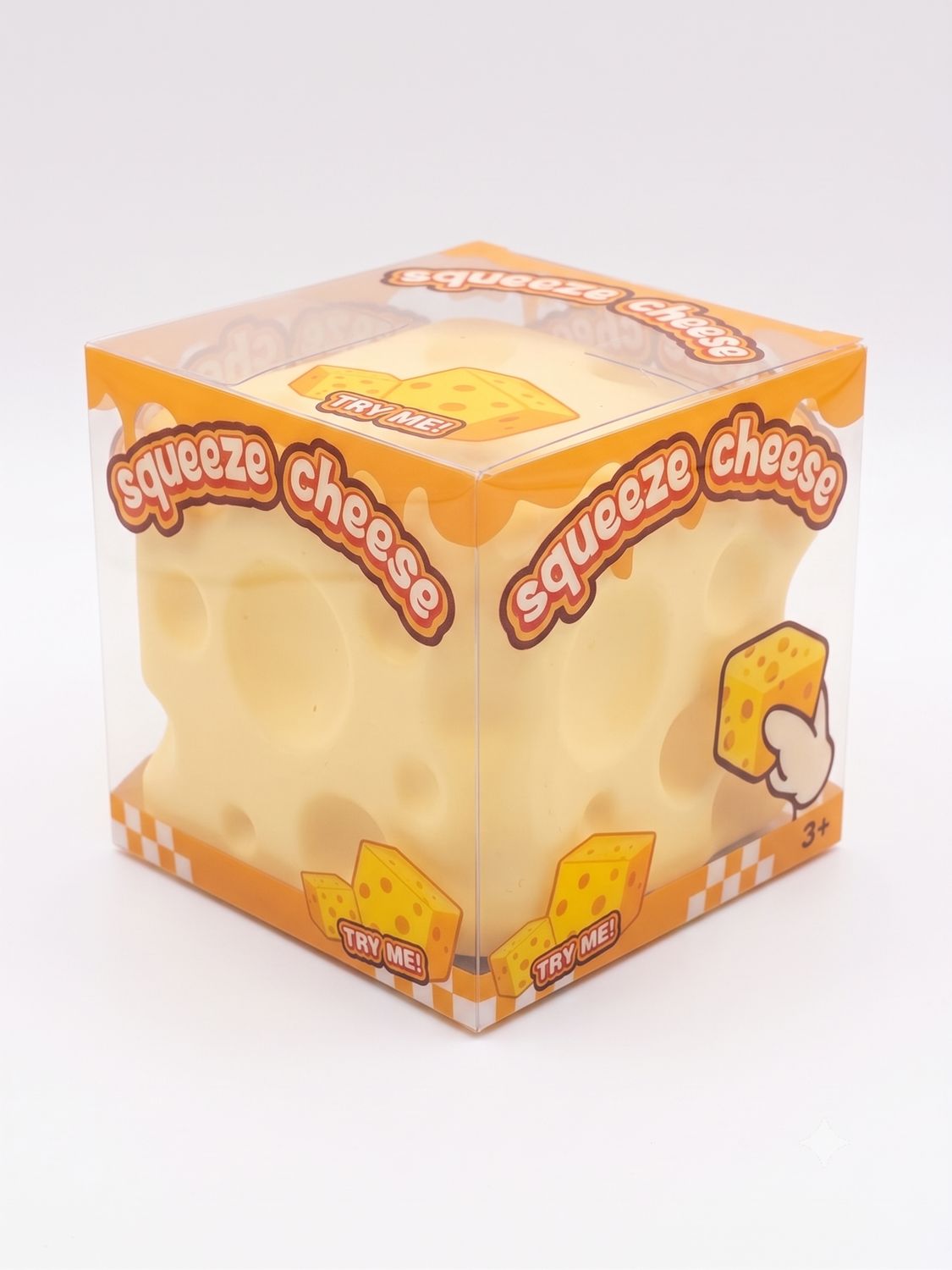 Cheese Squishy Fidget Toy