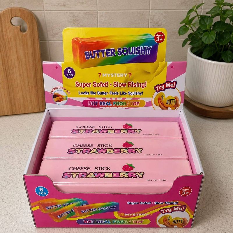 Jumbo Butter Squishy Fidget Toy