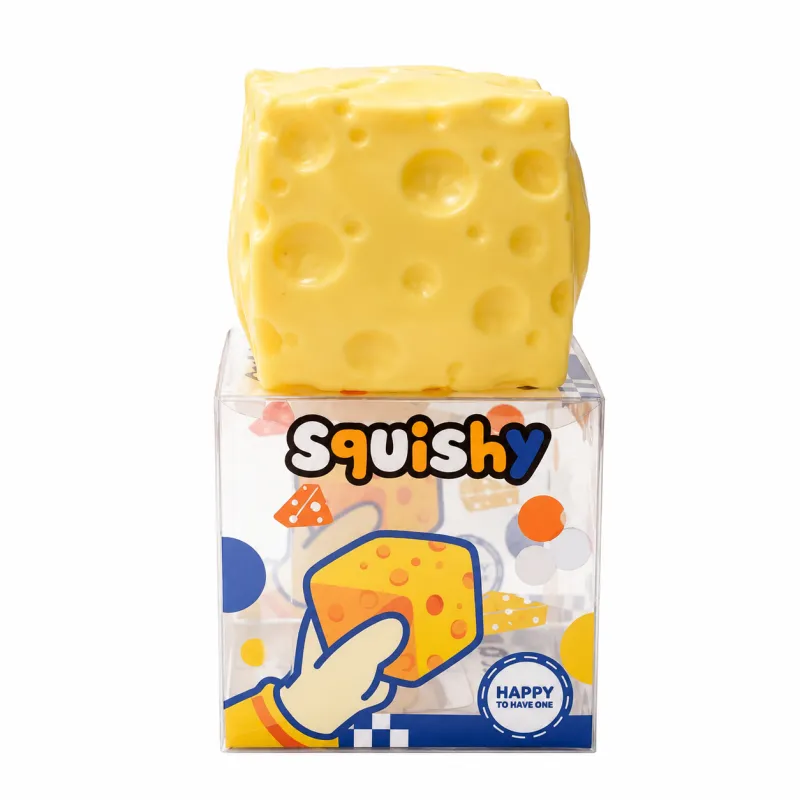 Vaseline Coconut Oil Cheese Cube Squishy Toy