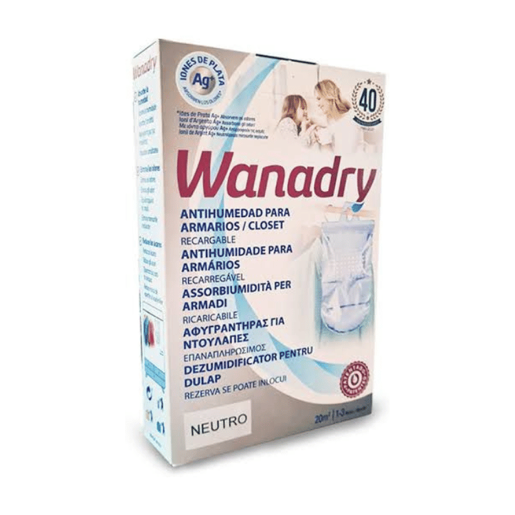 Deshumedecedor para closet WANADRY