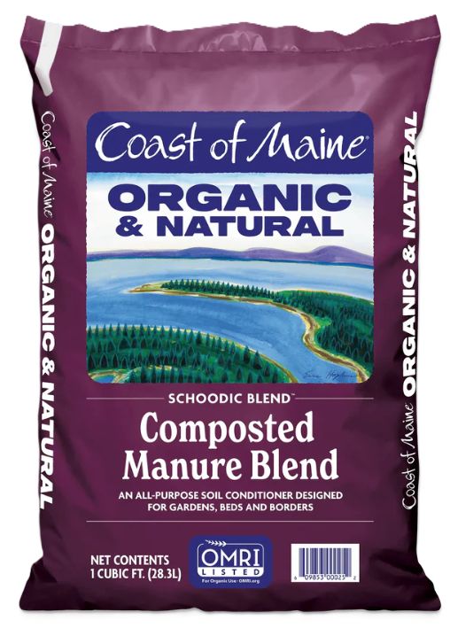 Coast of Maine® Schoodic Blend Cow Manure Compost - Organic