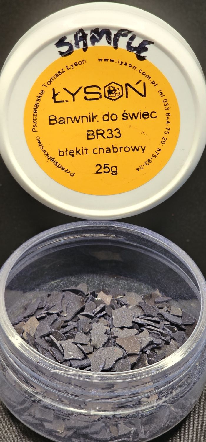 Candle dye 25g, Colour: Blue