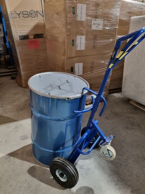 Barrel / Drum Trolley with Support Wheel