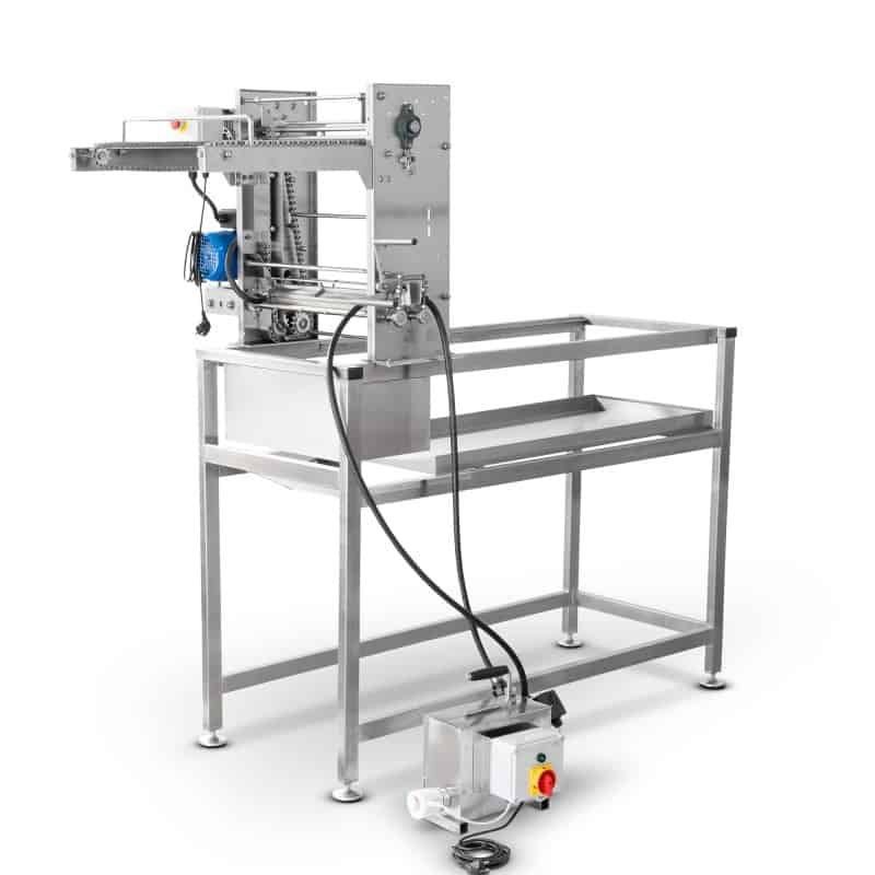 Chain feed Uncapping Machine on a Stand (MINIMA LINE)