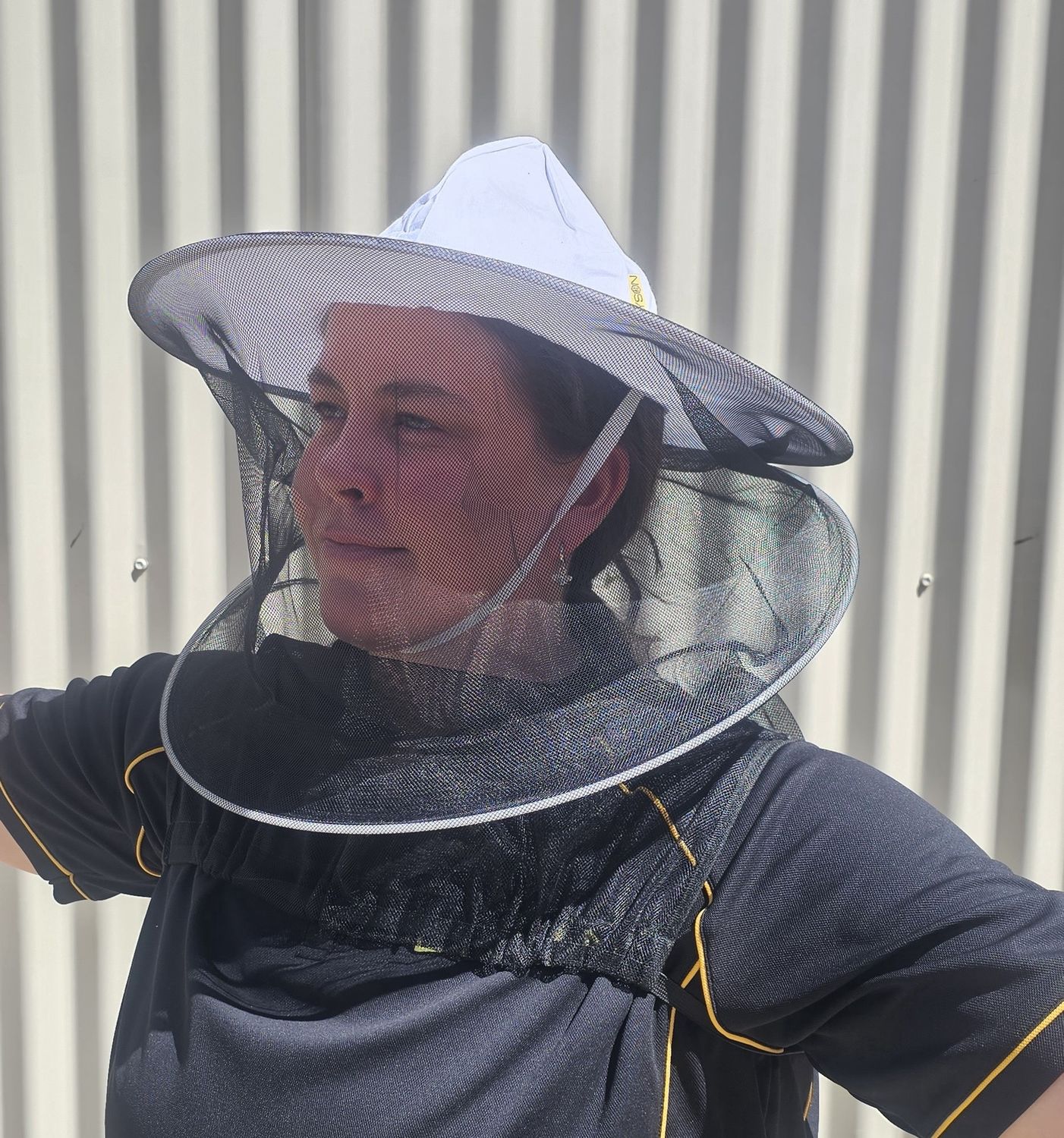 Beekeeping hat, cotton hat with with net