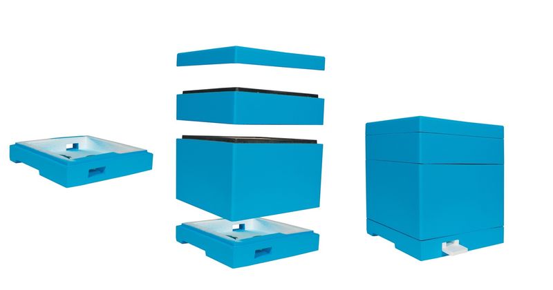 Dual Queen Nucleus Beehive (Queen Castle)
