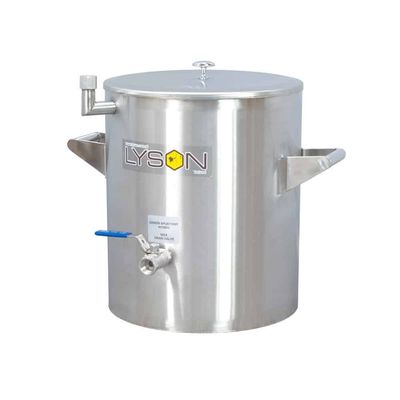 Mini wax melter, round - dedicated for candle making