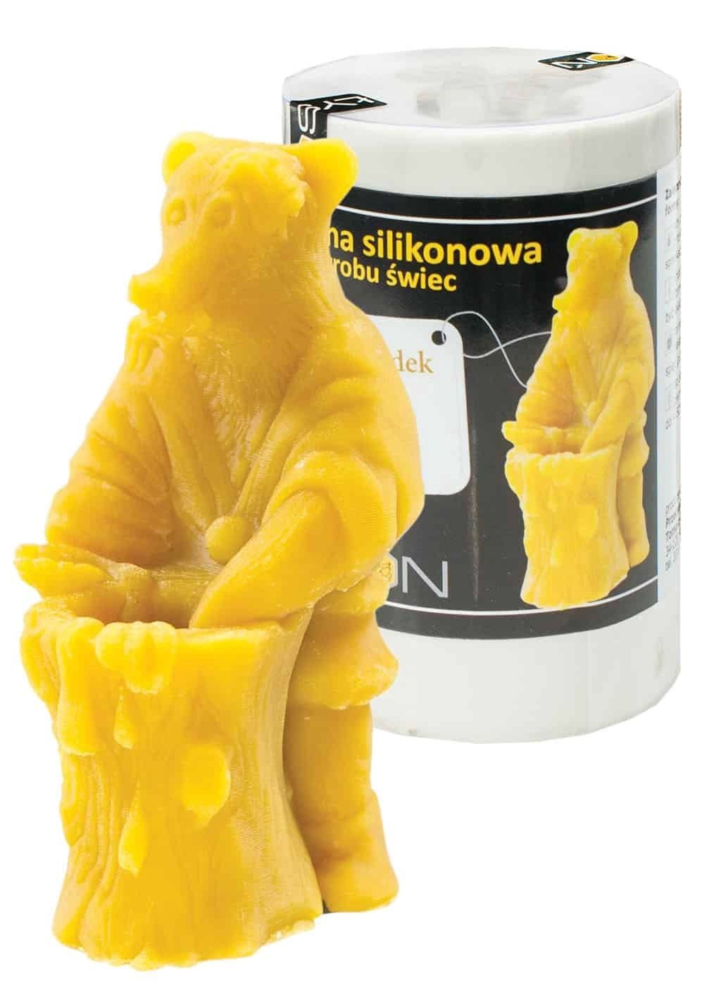 Silicone mould  - Bear and barrel