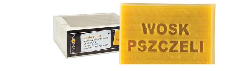 Silicone mould  - Beeswax - Bar 0.2kg