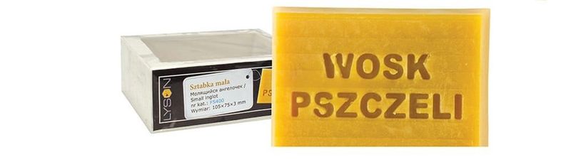 Silicone mould  - Beeswax - Bar 0.2kg