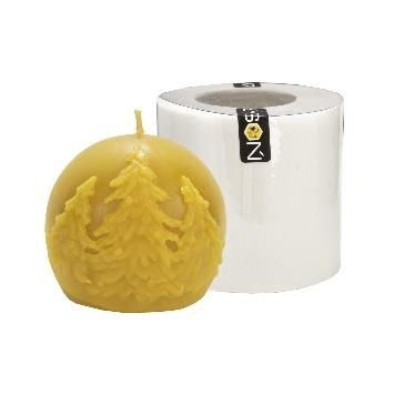 Silicone mould  - Globe with Spruce Trees
