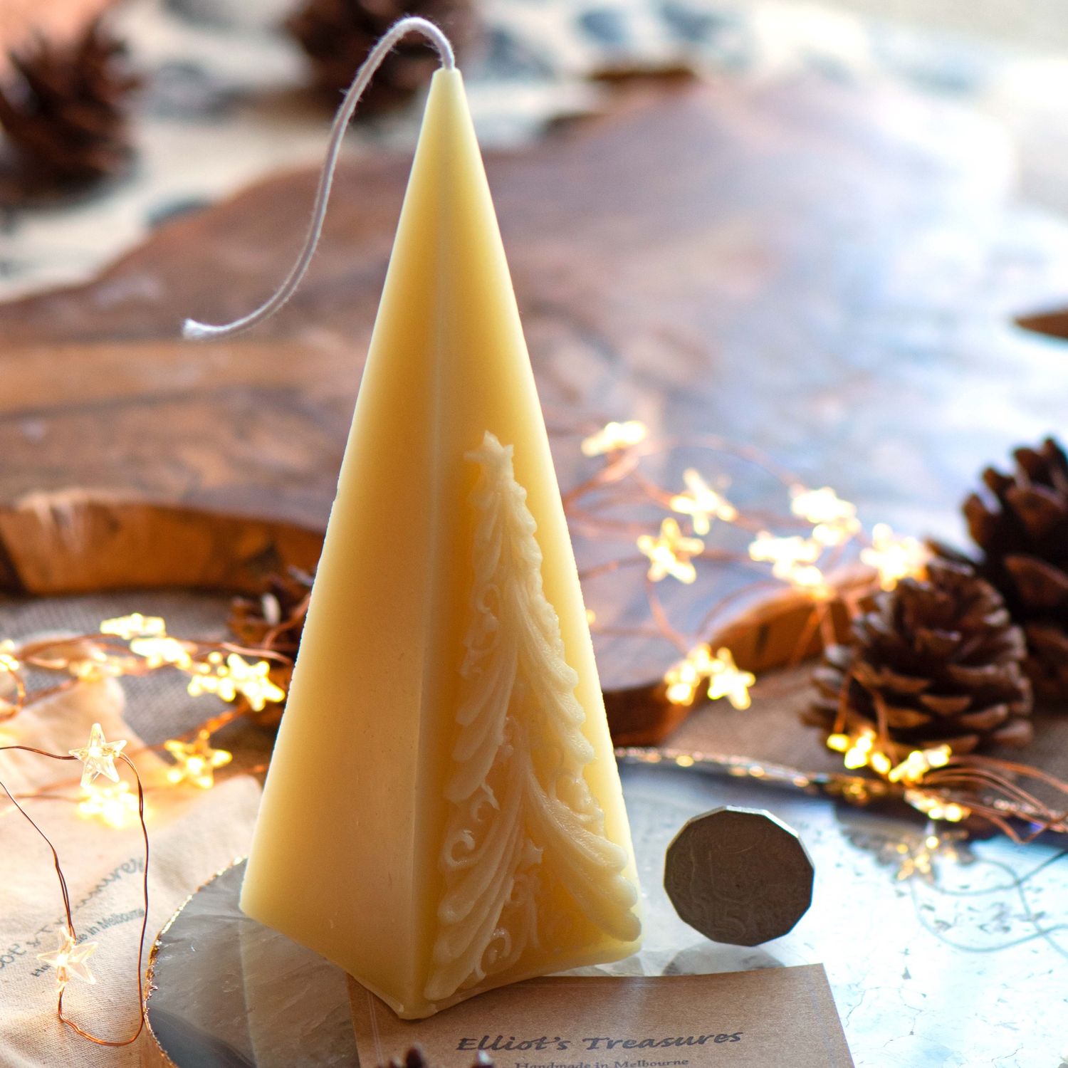 Silicone mould  - Pyramid with Christmas Tree