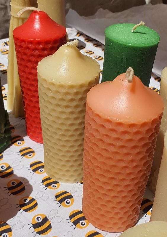 Silicone mould - Bee&#39;s Cylinder