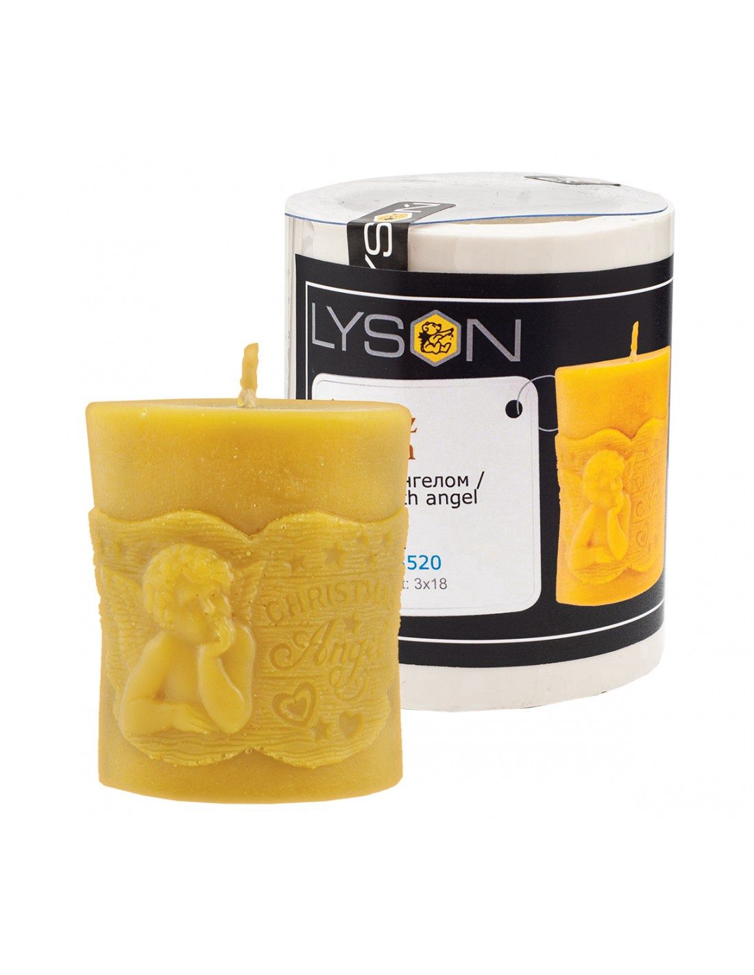 Silicone Mould - Candle with an Angel