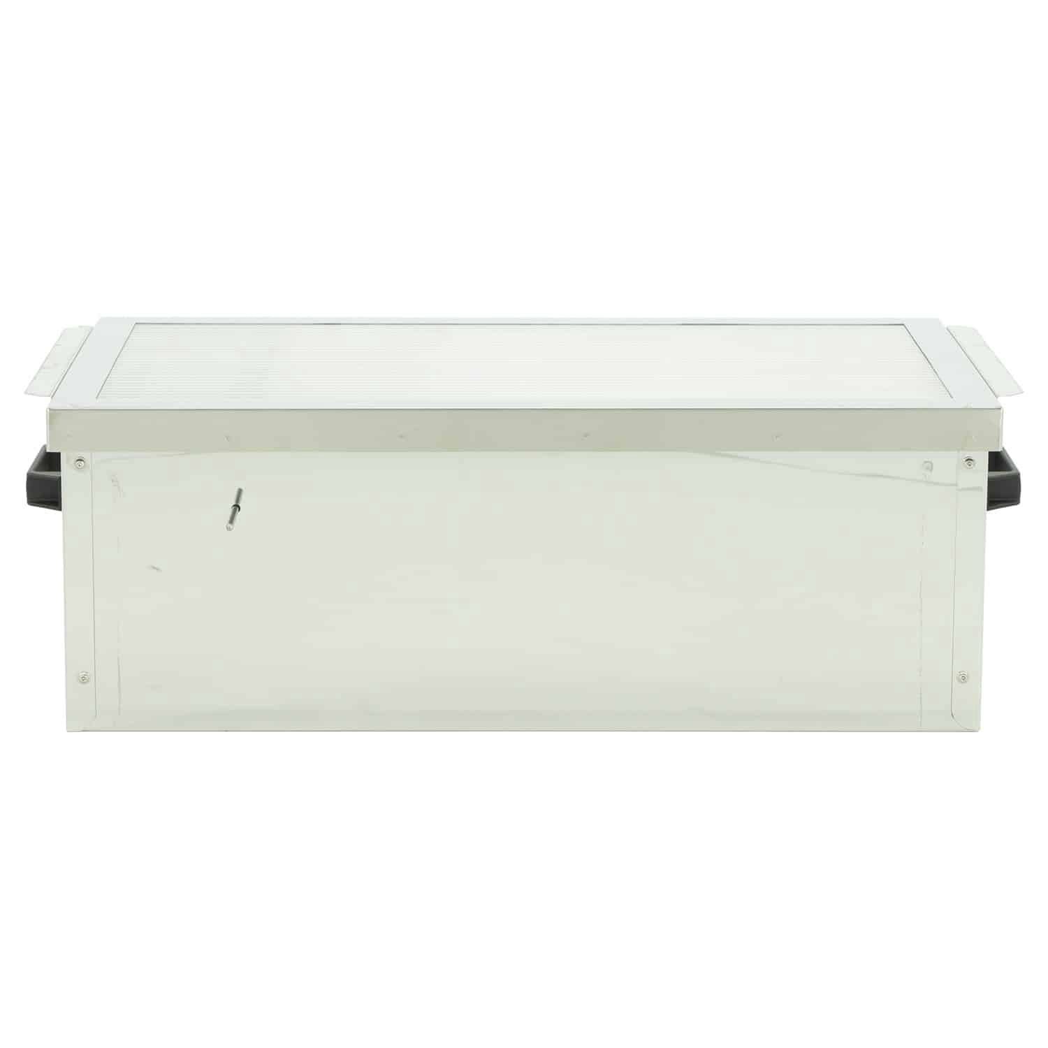 Solar Wax Melter, stainless steel, small