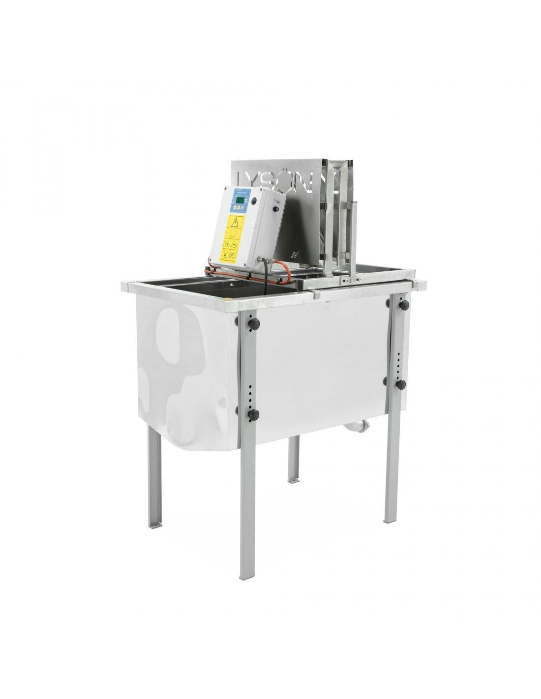 VERTICAL MANUAL UNCAPPING TABLE, 230V, TABLE 750 MM