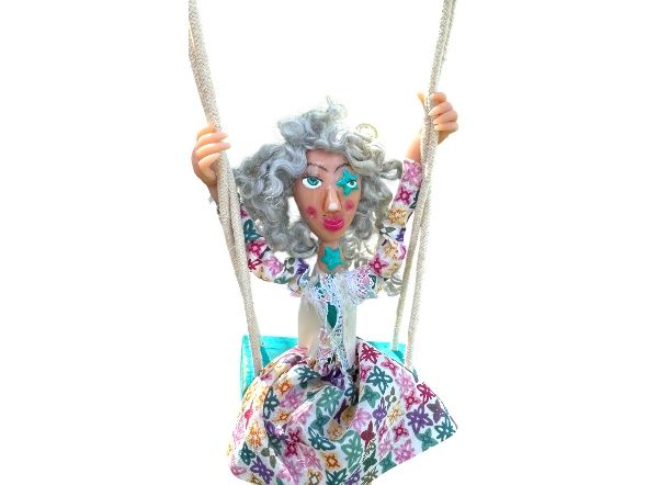 Never Grow Old Wall Doll