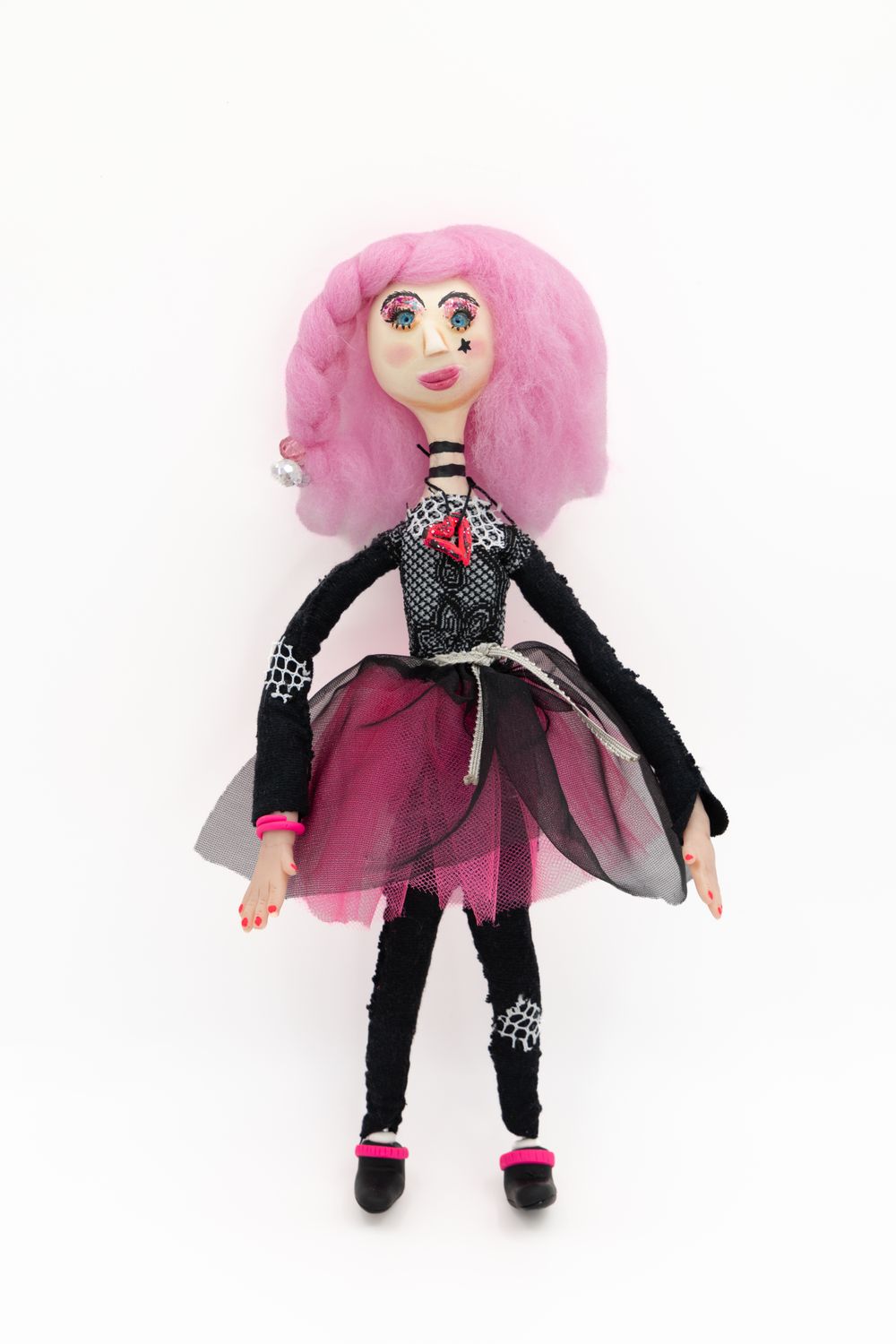 Jem the Rockstar - Flexible Art Doll