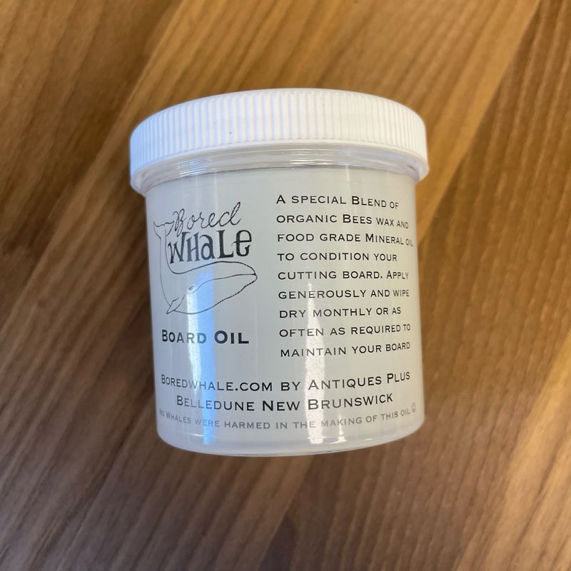 Bored Whale Board Oil