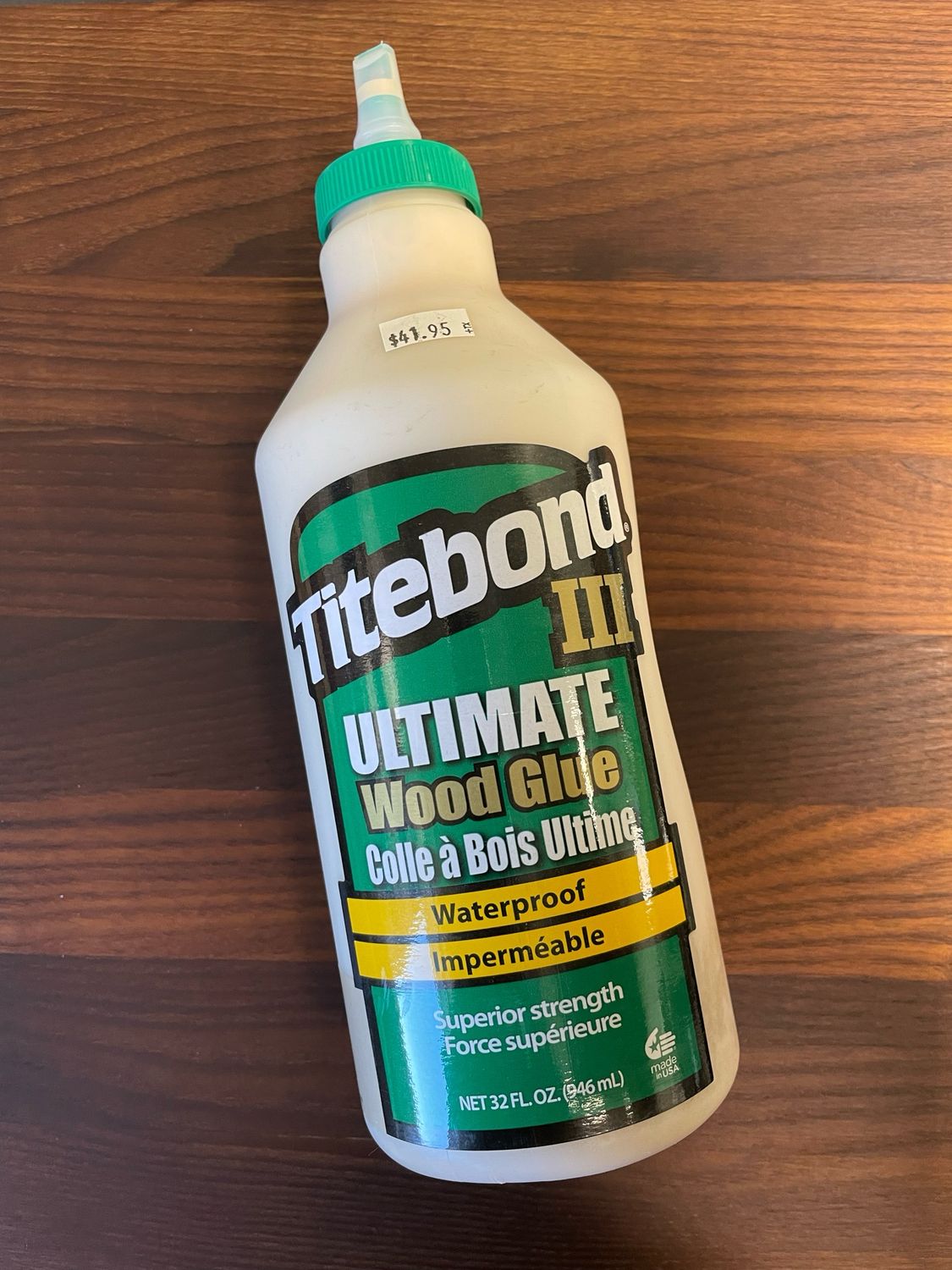 Titebond® III | Ultimate Wood Glue | 32 FL. OZ.