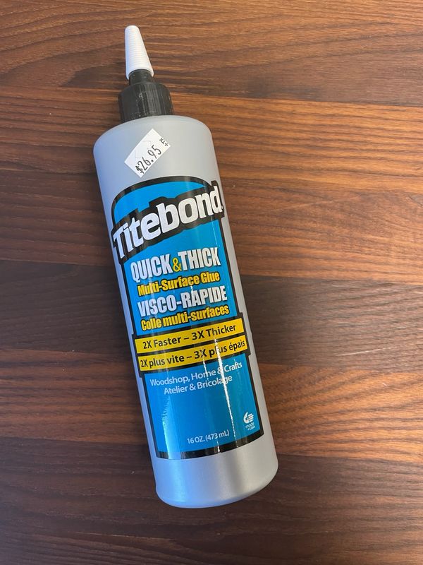 Titebond® | Quick & Thick Multi-Surface Glue | 16 FL. OZ.