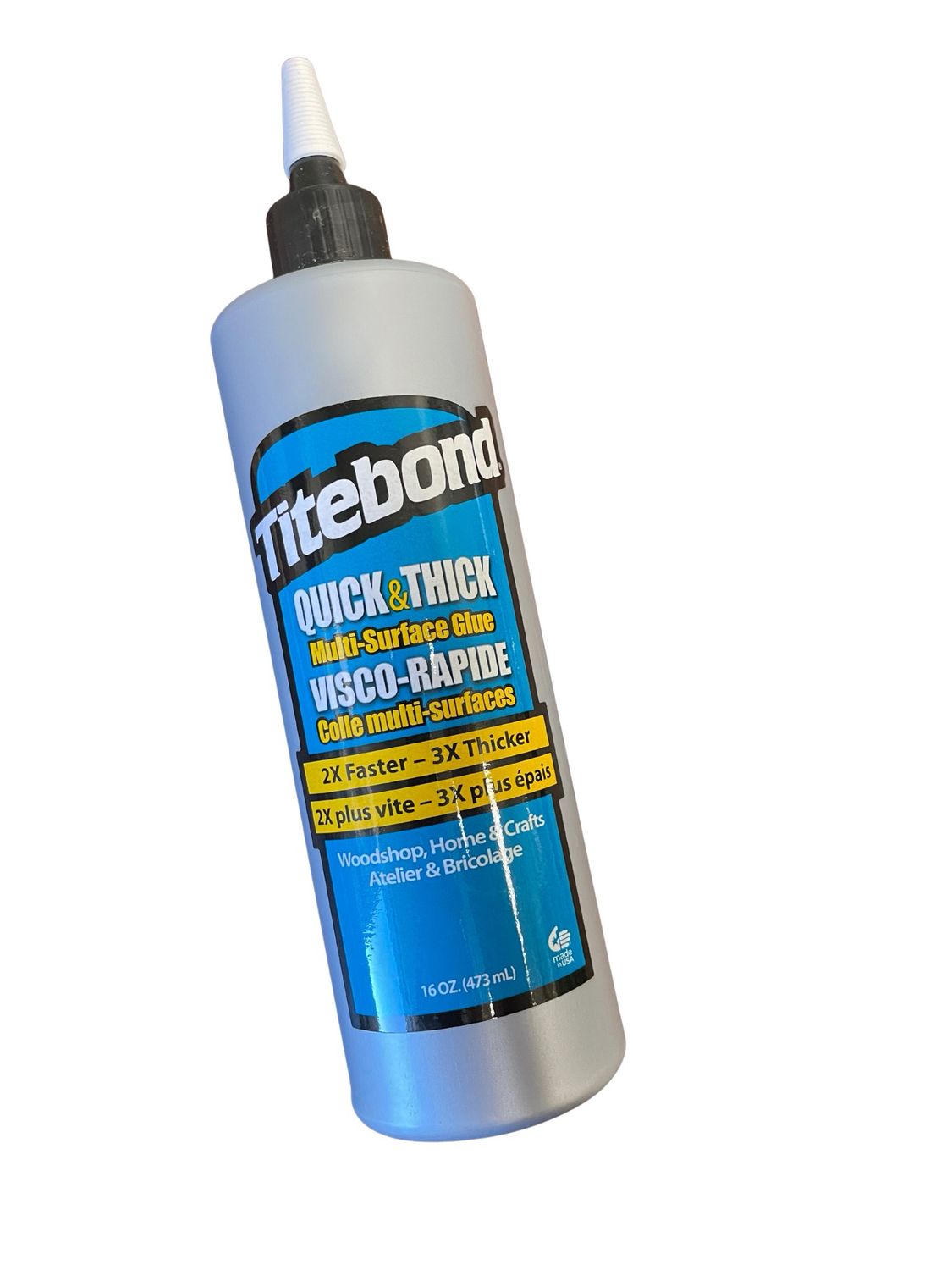 Titebond® | Quick & Thick Multi-Surface Glue | 16 FL. OZ.