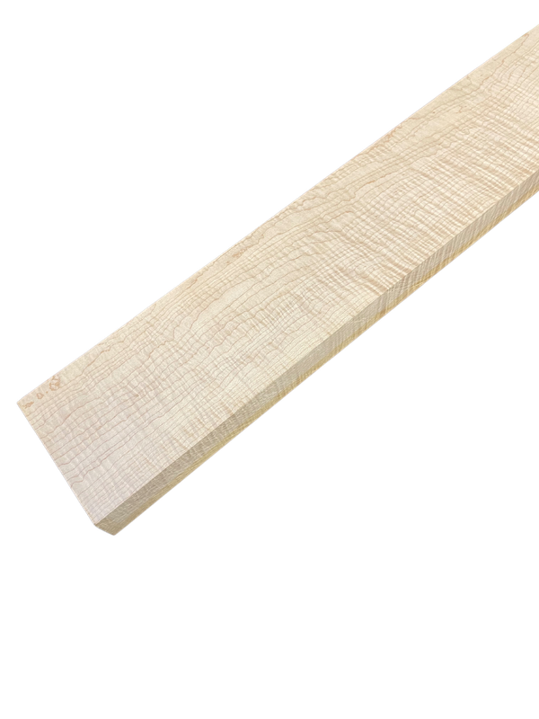 Master Grade Hard Curly Maple Neck Blank