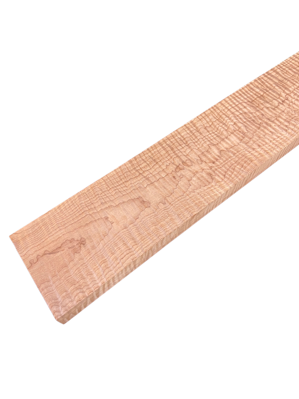 Master Grade Thermally Modified Hard Curly Maple Neck Blank