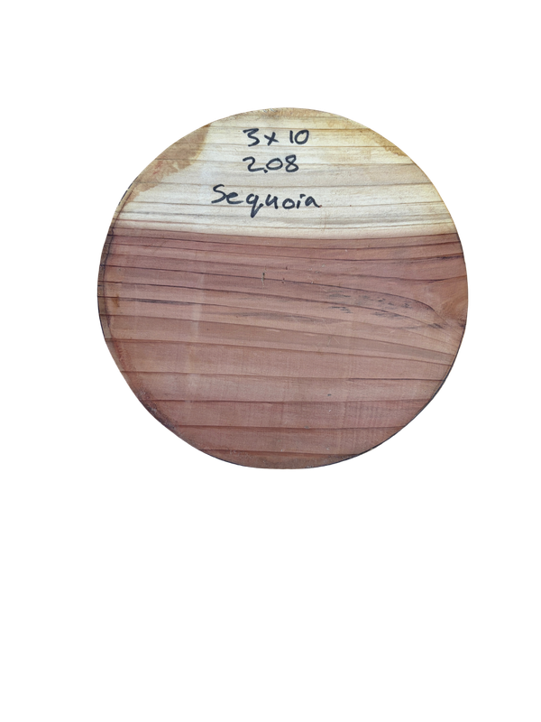 Sequoia Bowl Blank 3 Sequoia Bowl Blank 3" x 10" x 10"