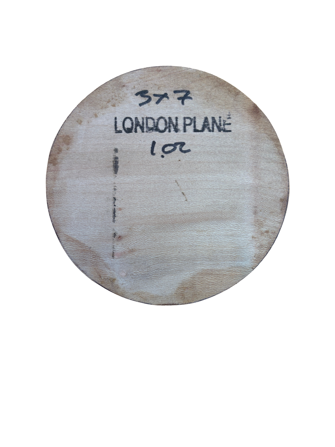 London Plane Bowl Blank 3 London Plane Bowl Blank 3" x 7" x 7"