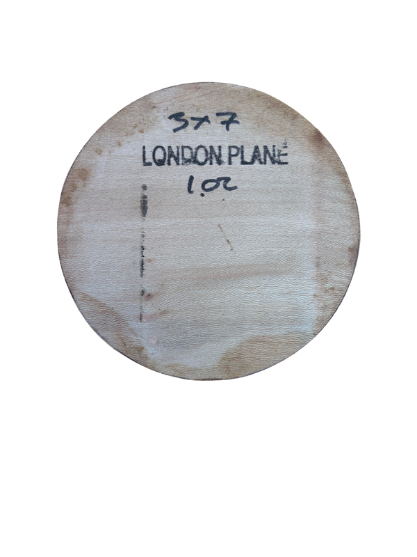 London Plane Bowl Blank 3 London Plane Bowl Blank 3" x 7" x 7"