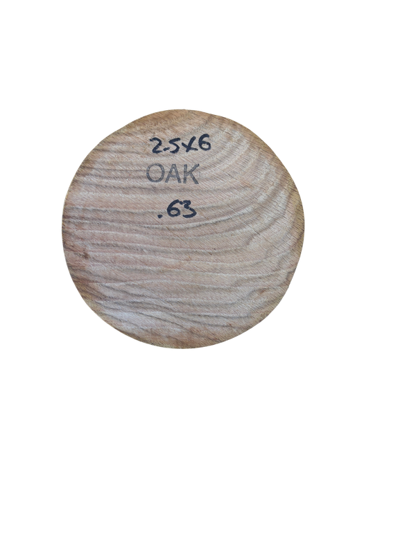 Garry Oak Bowl Blank 2.5 Garry Oak Bowl Blank 2.5" x 6" x 6"
