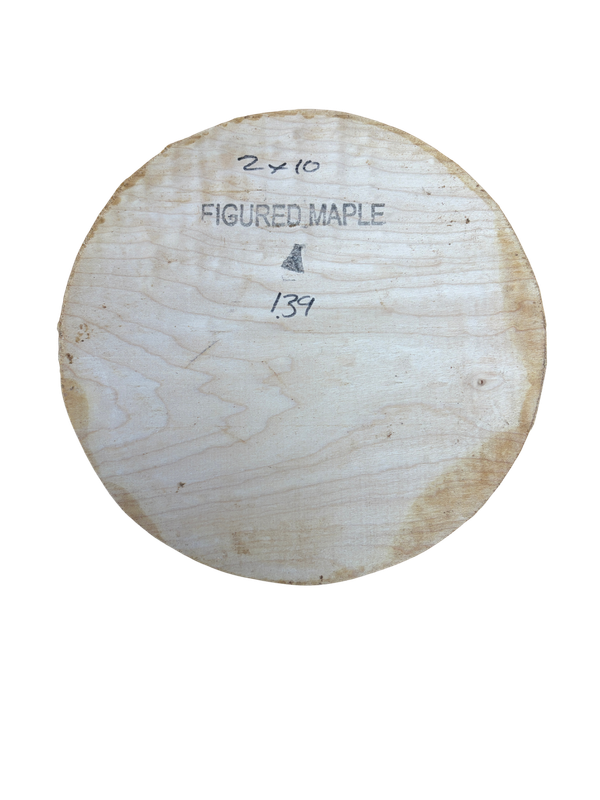 Maple Bowl Blank 2 Maple Bowl Blank 2" x 10" x 10"