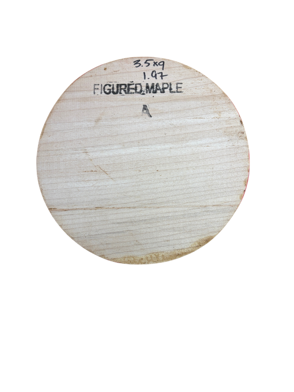 Maple Bowl Blank 3.5 Maple Bowl Blank 3.5" x 9' x 9"