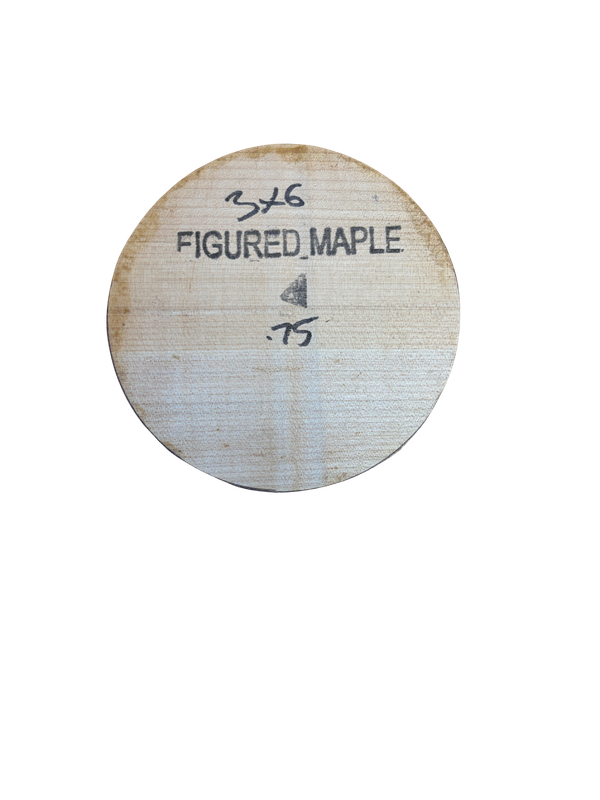 Maple Bowl Blank 3 Maple Bowl Blank 3" x 6" x 6"