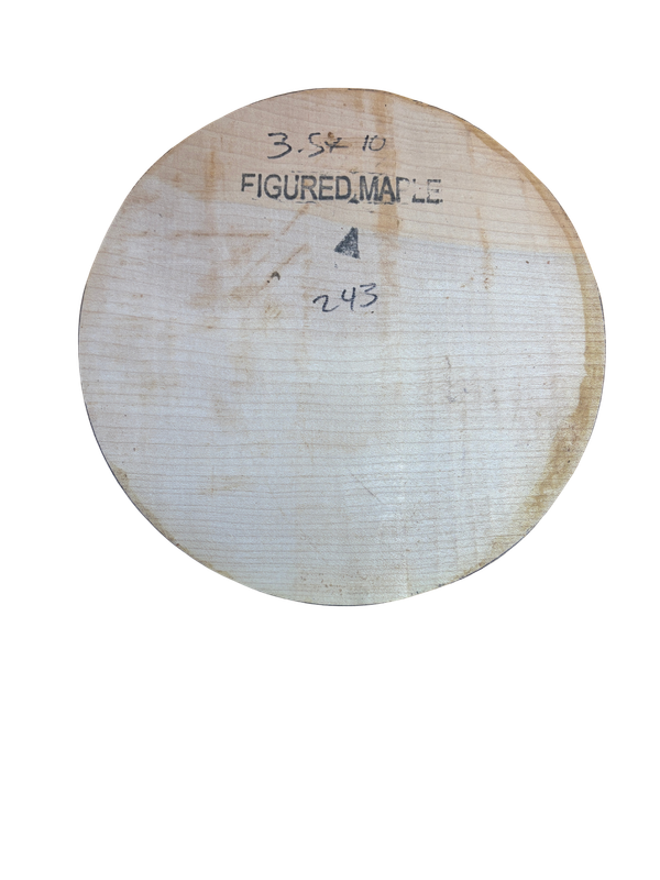 Maple Bowl Blank 3.5 Maple Bowl Blank 3.5" x 10" x 10"